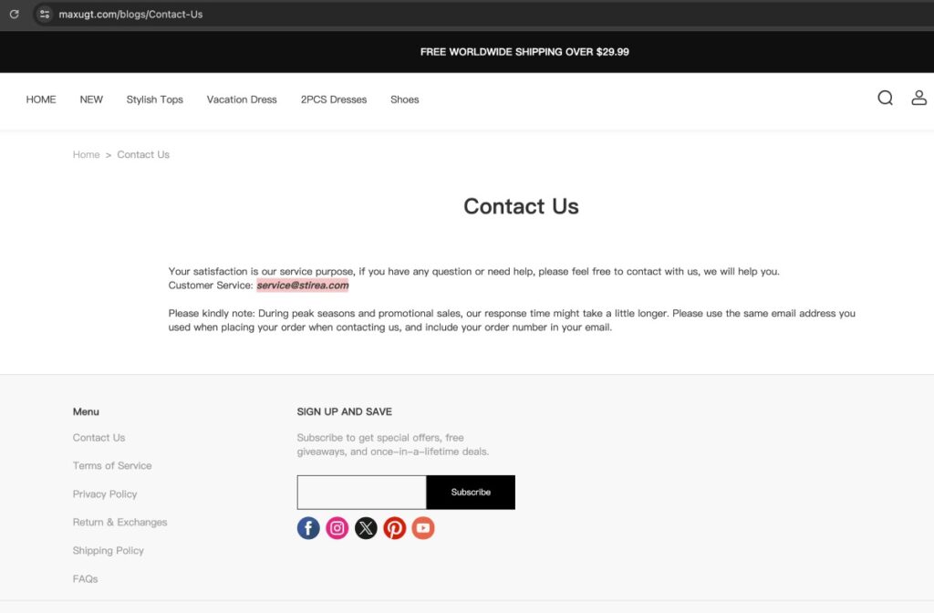 Stay Informed: The Truth Behind service@stirea.com Email Address is not good!