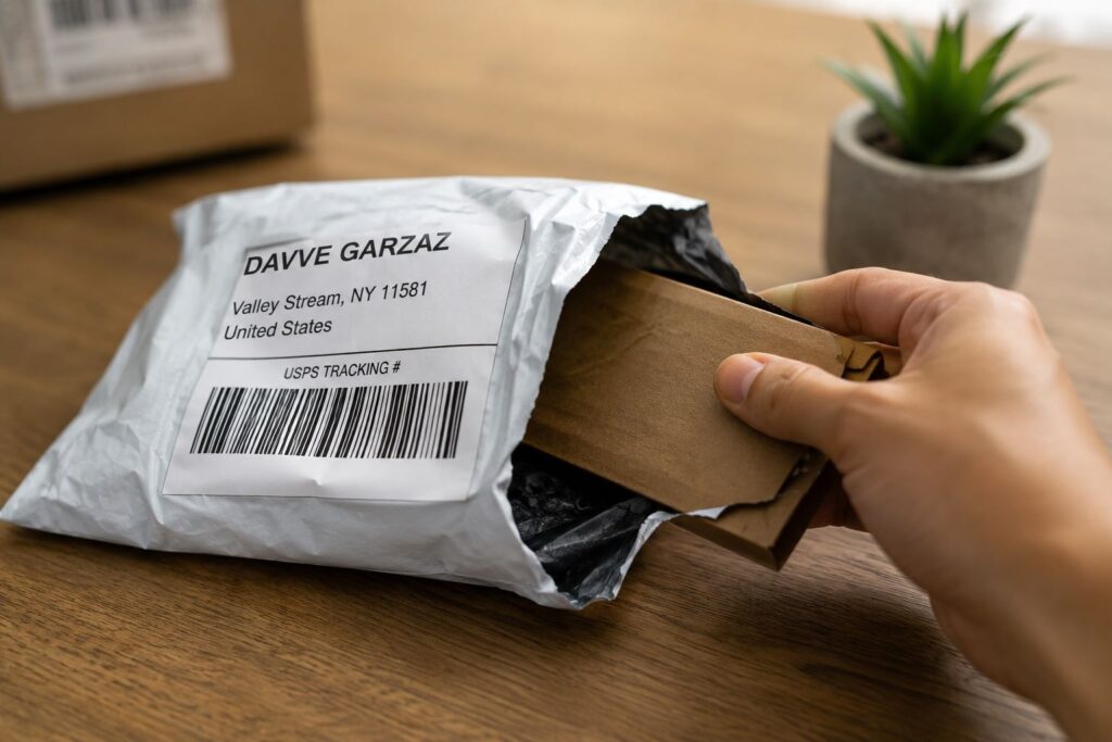 Davve Garzaz Brushing Empty Package Scam